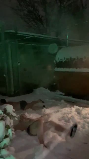 Когда в Краснодаре выпадает Снег сразу идем в банюотд