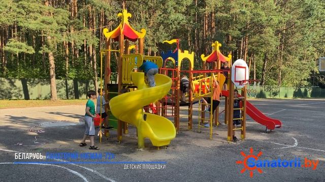 Санаторий Неман-72 - детские площадки, Санатории Белару