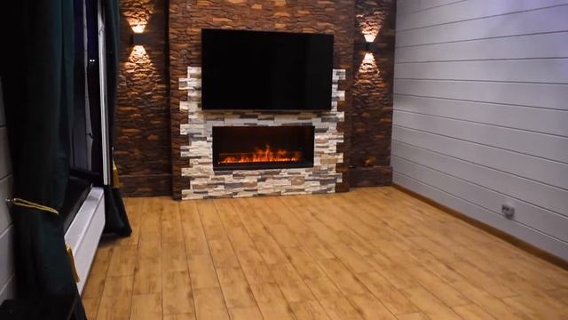 Электрический очаг Schones Feuer 3D FireLine 1000 в интерьере
