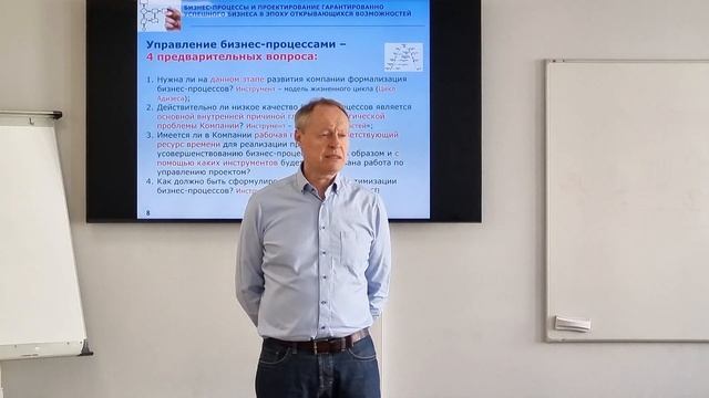 Игорь Шило об управлении бизнес-процессами: 4 главных ? смотреть онлайн