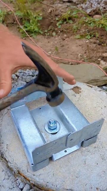 Закладная под деревянный столб #стройка #плотник #naturalw смотреть онлайн