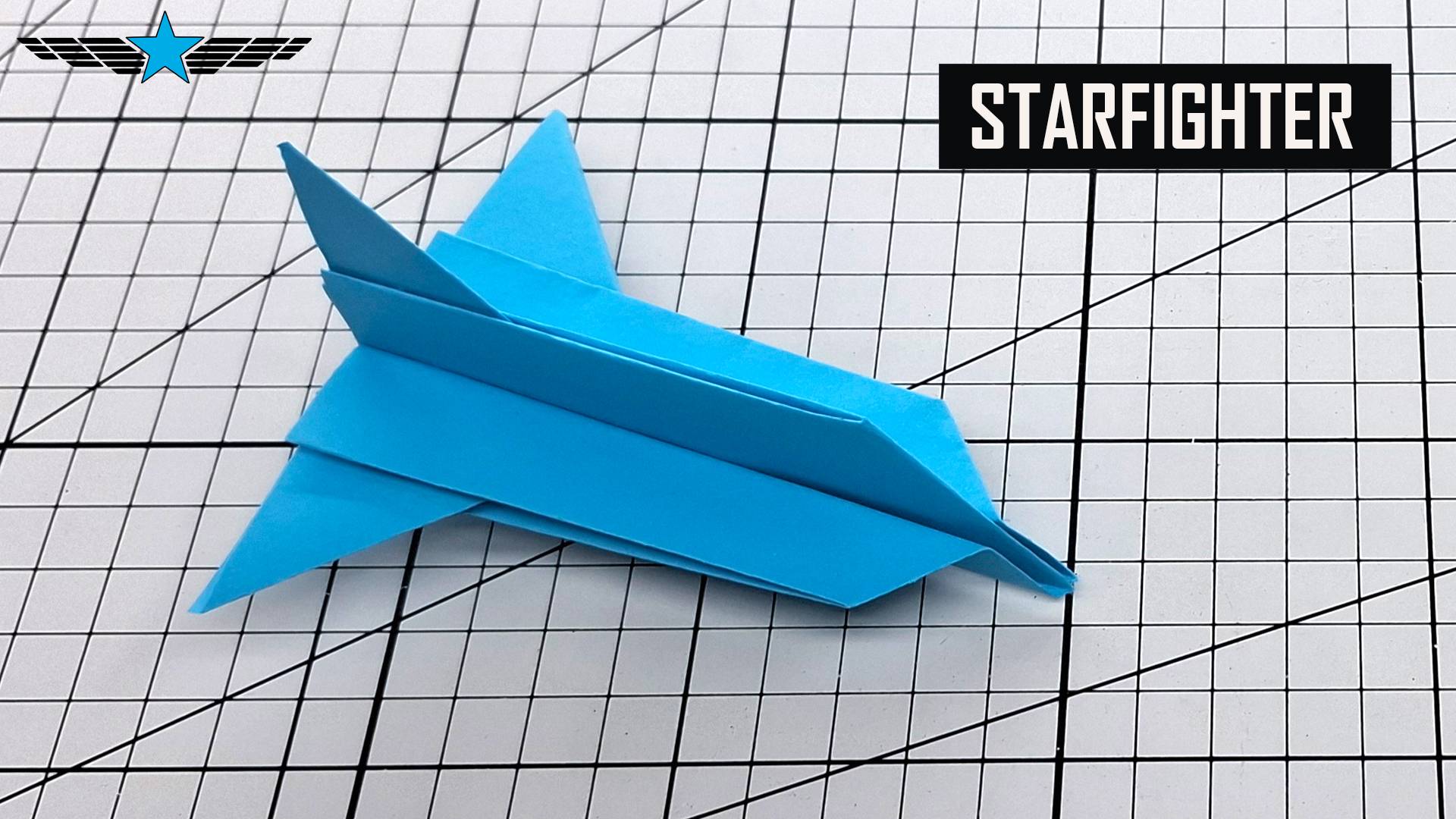 Секретный звездный истребитель оригами за 5 минут! смотреть онлайн