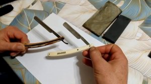 Заточка опасной бритвы. Как один из вариантов.