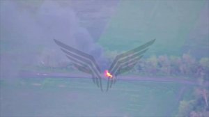 Уничтожение украинской РСЗО HIMARS.