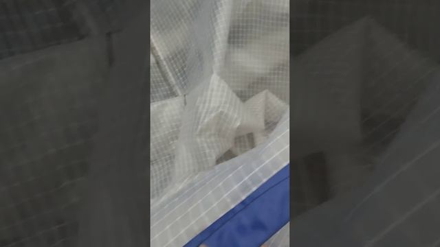 Чехол для теплицы. Сорвало ветром. Причина.