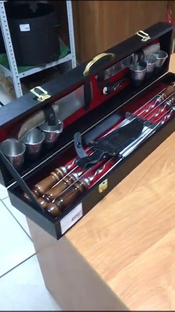 Современны шашлычны набор Кизлярский смотреть онлайн