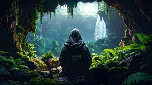 NATURE REST Soothing Relaxing Ambient Music with Rain - Deep Meditative Soundscape for Relaxation