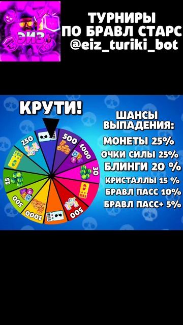 МОЙ КОНЦЕПТ ЕЖЕДНЕВНОЙ РУЛЕТКИ! #brawlstars #бс #бравл #brawl #б смотреть онлайн