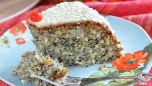 Маково-кокосовый пирог