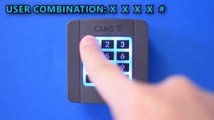 Беспроводная клавиатура SELT1W4G CAME — запись сигнала от п