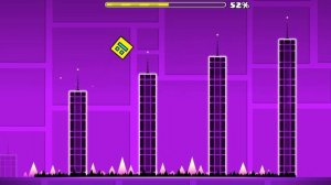Прохождение уровня "Stereo Madness" ( All coins) в Geometry Dash I Кубичок I
