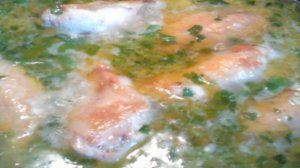 Паэлья с курицей и креветками