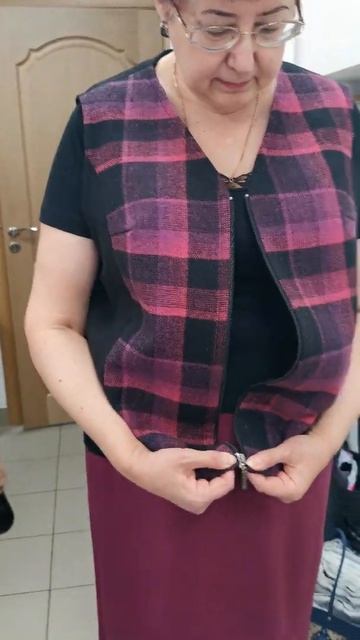 Получился костюм тройка. Шьем с Галиной Коломейко #galina смотреть онлайн