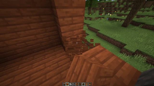 Дом с огородом в майнкрафт. Постройка поблочно. смотреть онлайн