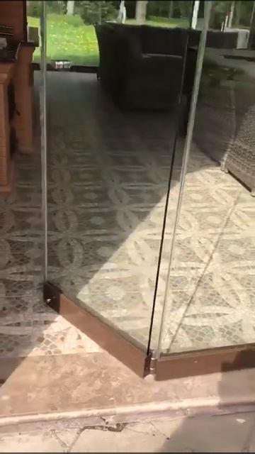 Остекление террасы системой "Гармошка" смотреть онлайн