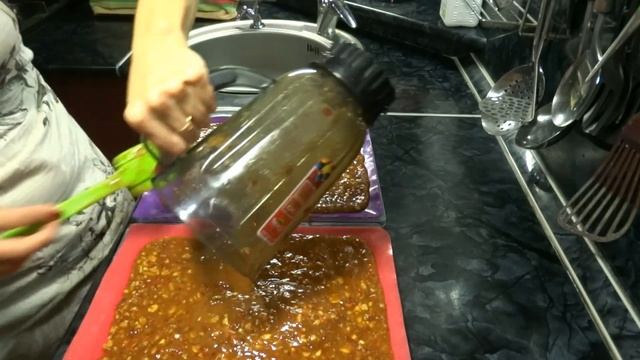 Сливовая пастила с орехами  Приготовление в домашних условиях  В сушилке