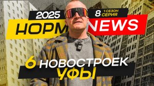 НОРМ NEWS 8-2025 - Новый Фамильный, Новый Инорс, Черника, Дом на Бородинской, Акварель, Нью Йорт