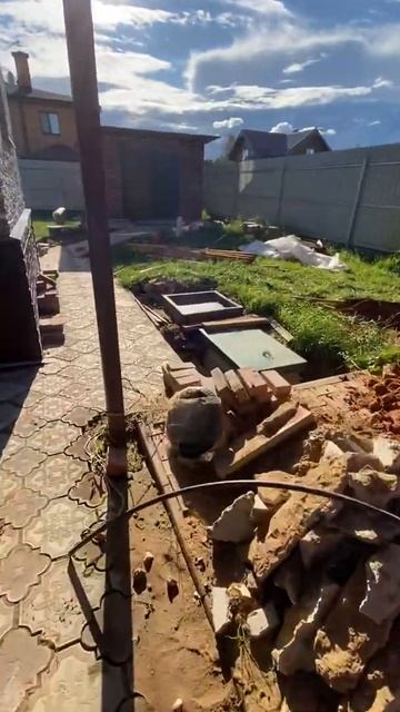 Переливной септик из колец в Щелково смотреть онлайн