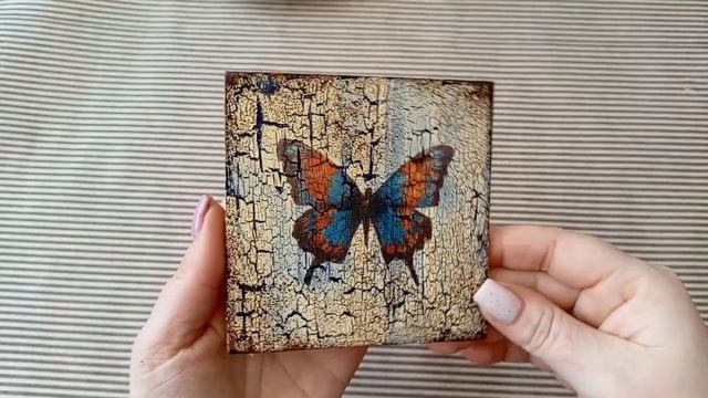 Декоративные плитки своими руками🌺