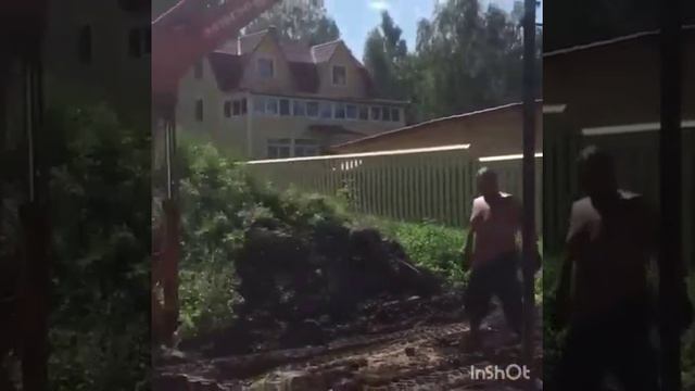 Установка забора