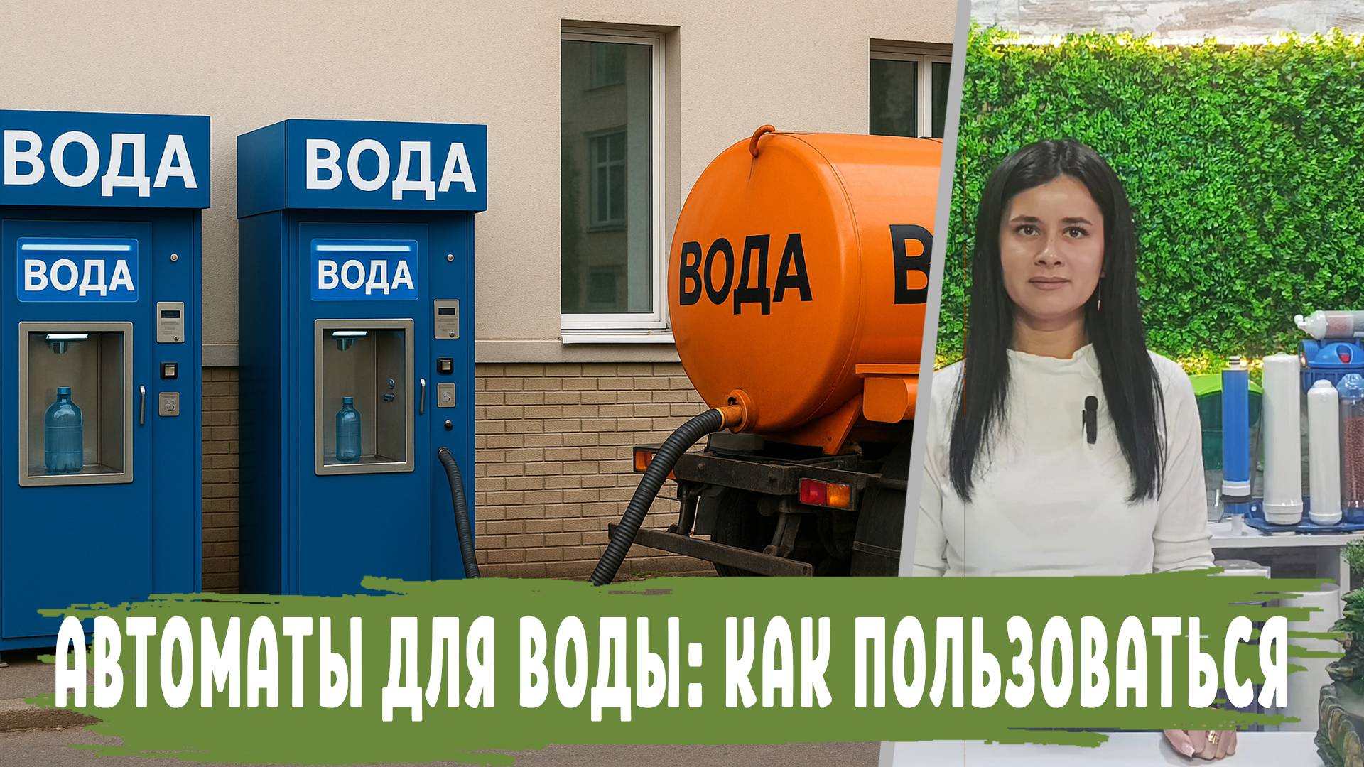Автоматы с водой на улице: как пользоваться, сколько стоит, как устроен и откуда берется вода