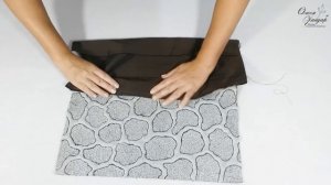 #1... часть 3... ШЬЁМ КАРМАНЫ НА ЗАДНЕЙ СТЕНКЕ СУМКИ...