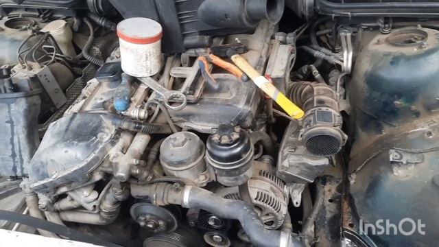 Замена насоса ГУР BMW E39. смотреть онлайн