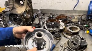 Ремонт АКПП DP8 Рено Каптюр, пробуксовка 3-ей передачи