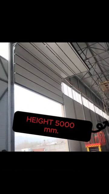 Процесс работы промышленных секционных ворот. Industrial ga смотреть онлайн