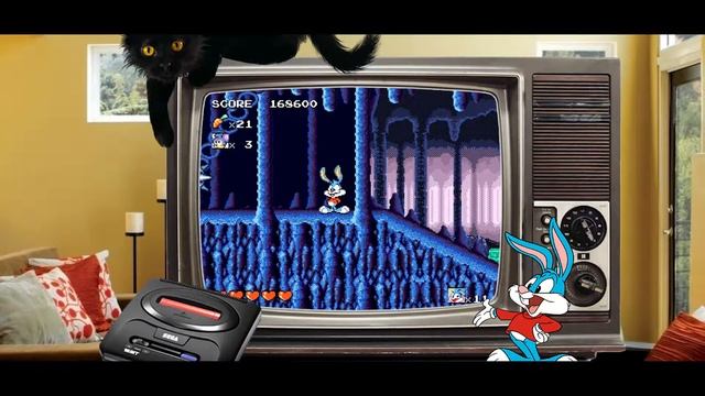 Tiny Toon Adventures: Buster's Hidden Treasure прохождение #3 смотреть онлайн