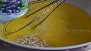 Овсяные блинчики со смородиновым сиропом