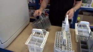 Как в посудомоечной машине заменить корзину для столо