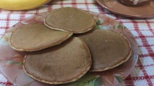 Панкейки с бананом