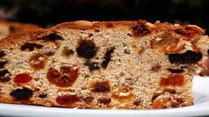 Фруктовый рождественский кекс