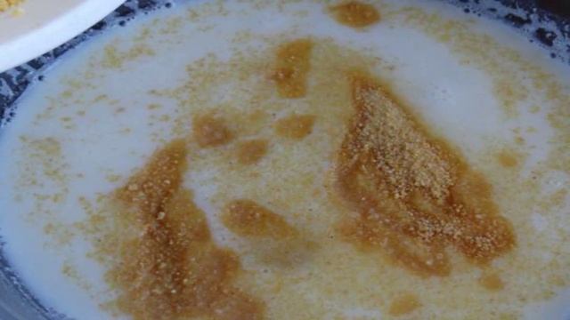 Панкейки из кукурузных хлопьев