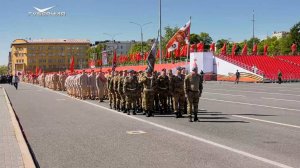 Генеральная репетиция Парада Победы в Самаре