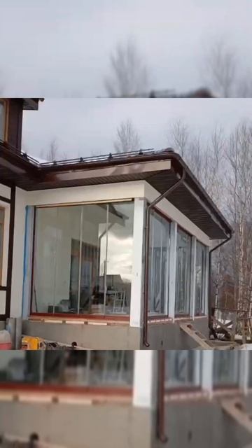 Конструкции из закаленного стекла