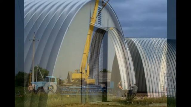 Арочные ангары в Белгородской области! Ангар36! Под клю