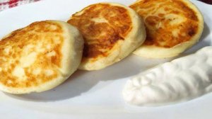 Ванильные сырники с манной крупой