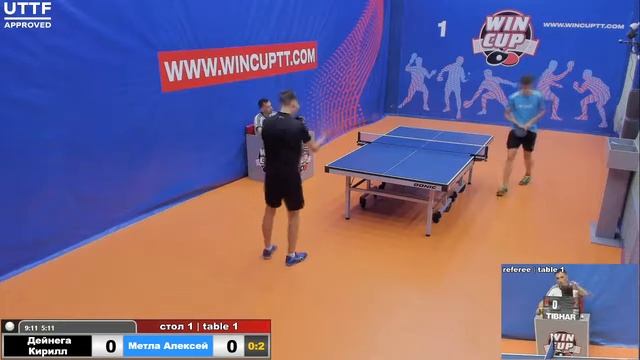 Дейнега Кирилл 1-3 Метла Алексей Восток 4 WIN CUP 26.09.20 Прямой эфир Зал 1 смотреть онлайн