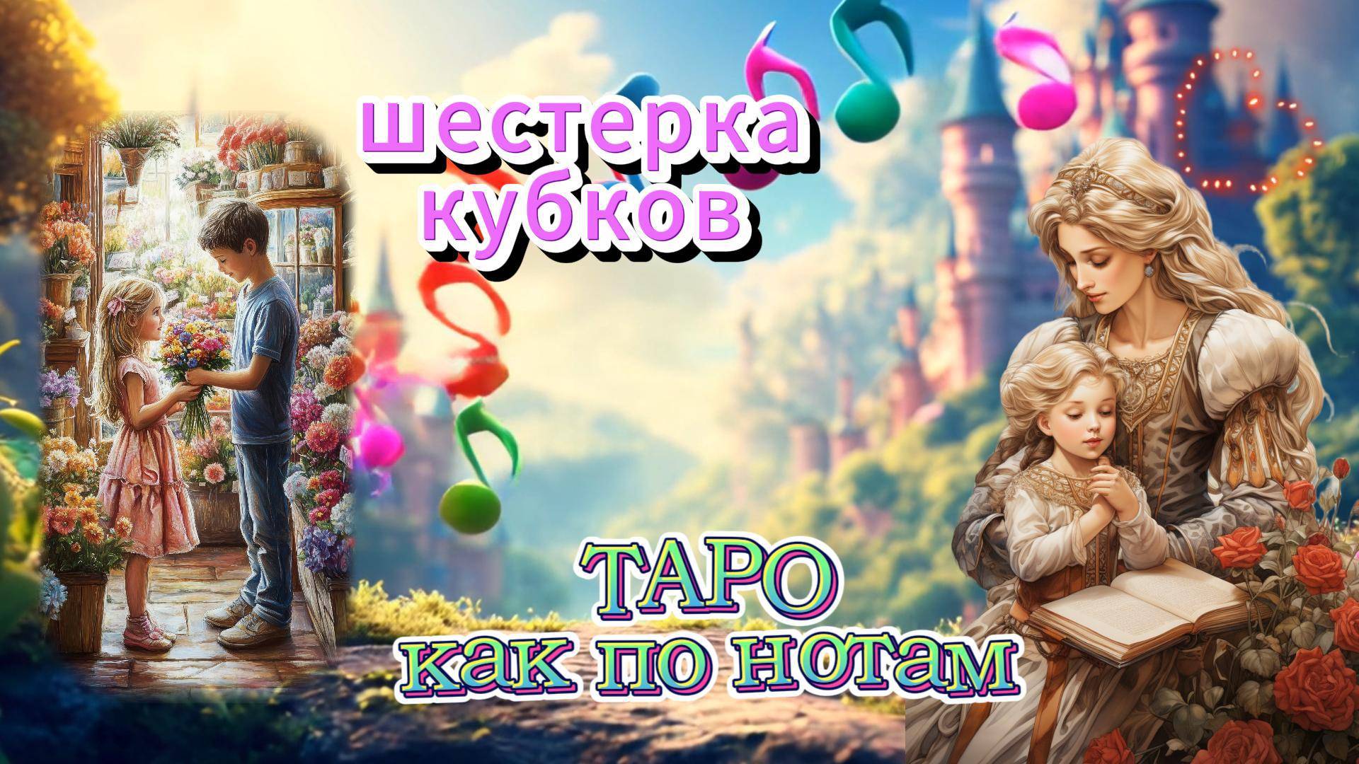 🌊6 КУБКОВ - ВЗГЛЯД В ПРОШЛОЕ. 🎶🎼ТАРО КАК ПО НОТАМ