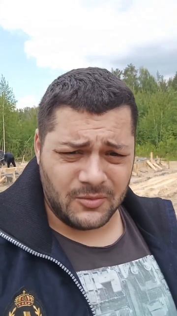 Монтаж фундамента🔥 #строительство #строительстводом