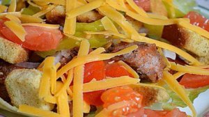 Салат из гамбургера