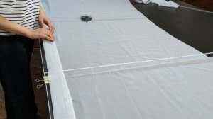 Шьем арку с кружевом и бортиком на кулиске