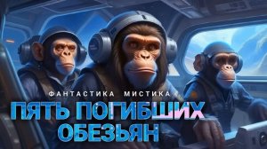 ПЯТЬ ПОГИБШИХ ОБЕЗЬЯН. Аудиокнига. Фантастика, триллер.