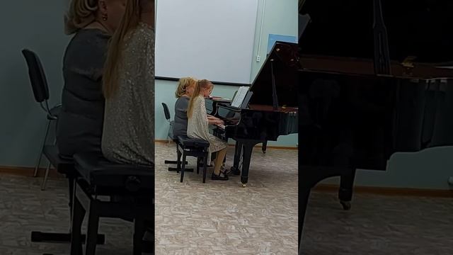 Тарантелла. Ф. Кьёль.Учитель-ученик. Елышева Екатерина (12 лет) и Князева И.В смотреть онлайн