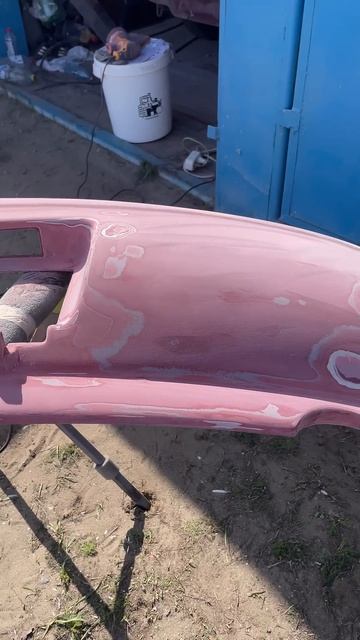 Подготовка бампера к покраске смотреть онлайн