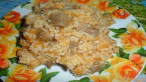 Рис с мясом