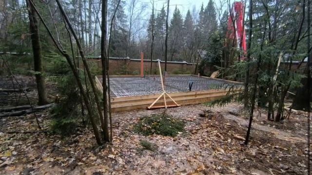 фундамент для дома-бани по проекту № 1496.