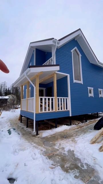 Клееная балка на террасе - зачем? #загородноестроитель смотреть онлайн